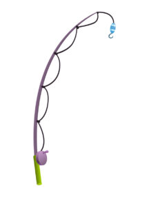 Colorful Fishing Rods